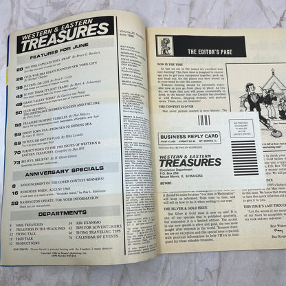 1986 June - Western & Eastern Treasures Magazine - Treasure Hunting Gold M12