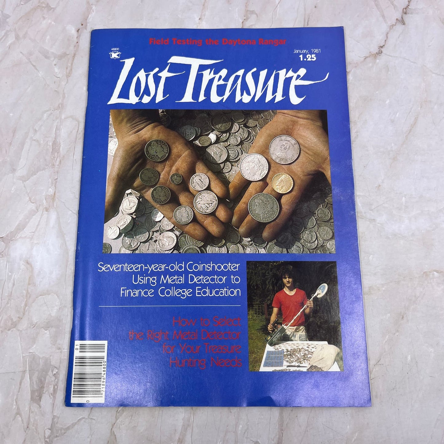 1981 Jan - Lost Treasure Magazine - Treasure Hunting Gold Prospecting M15