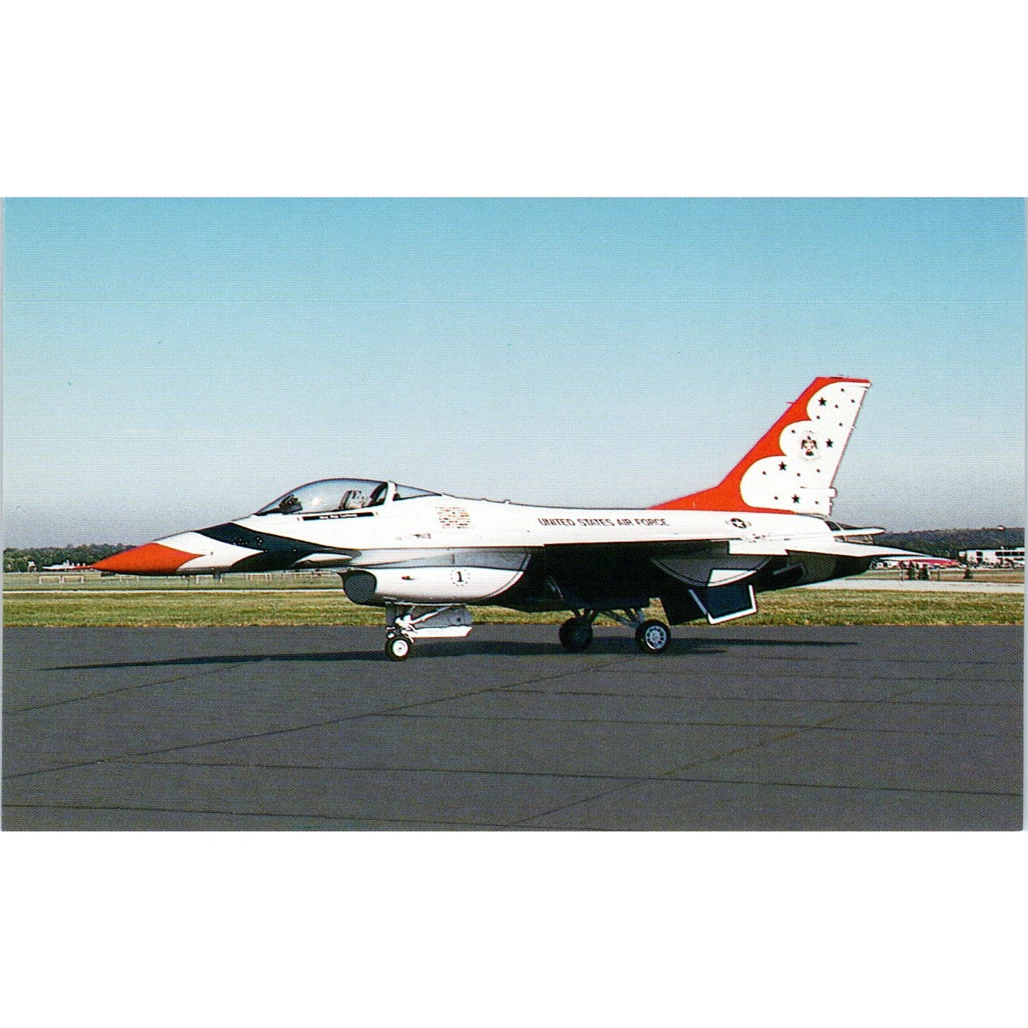 General Dynamics F-16A Fighting Falcon Vintage Postcard PC19