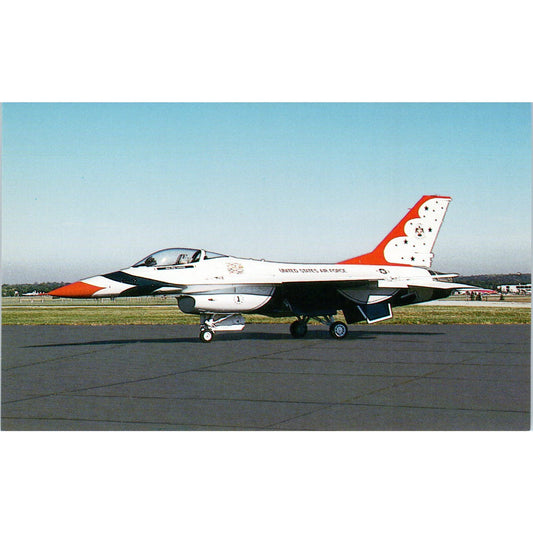 General Dynamics F-16A Fighting Falcon Vintage Postcard PC19