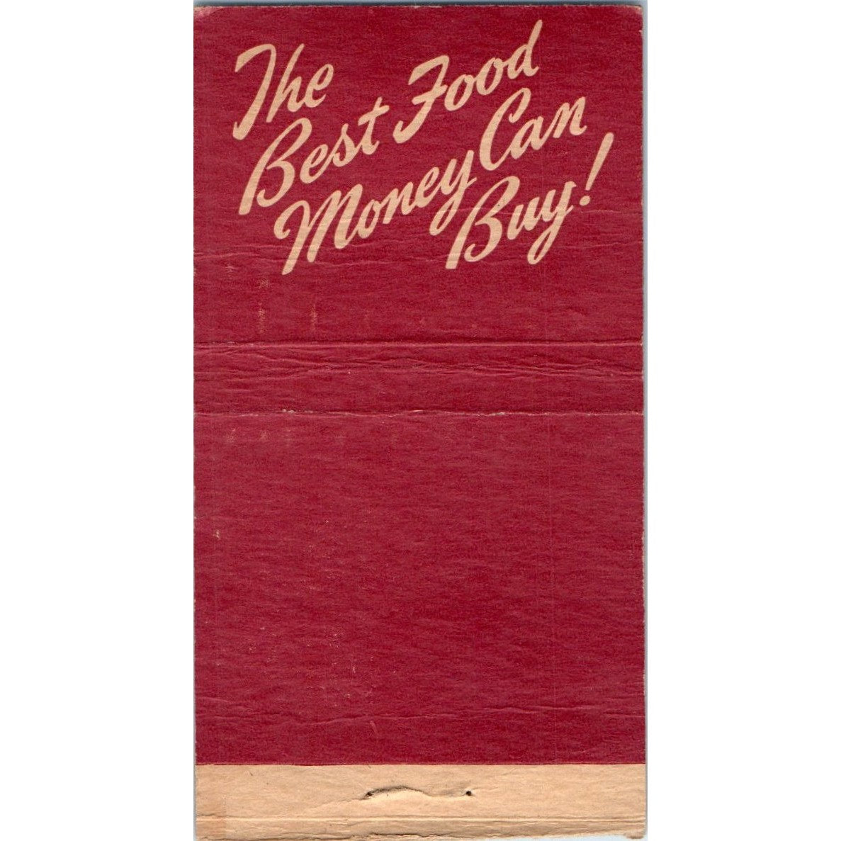 Al Bailey's Burgundy Inn Chicago IL Vintage Matchbook Cover SF4-Y6