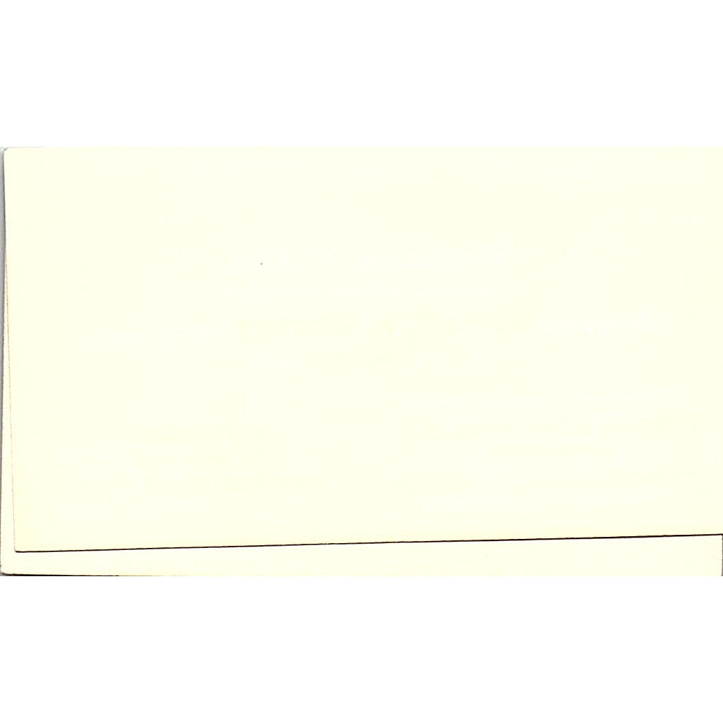 Bryan Beavers Gulf Marine & Industrial Supply Houston Vtg Business Card SC9-B4