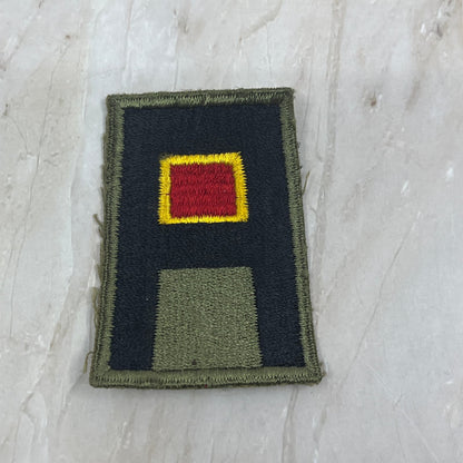 Vtg Military Patch First Army Red Ordnance Corps Tight Weave Variant SB8