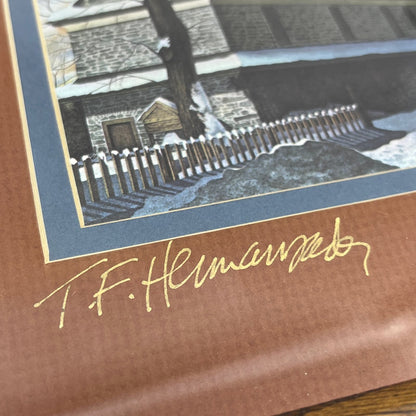 Thomas Foster Hermansader "Wright's Mansion" Print - Signed And Framed 9x10 TI8