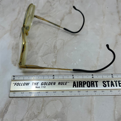 Retro Klixx Wrap Arm Gold Tone Aviator Sunglasses Eyeglasses Frames TD7-G5-1