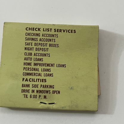 Citizens Bank and Trust Co of Glastonbury CT Vintage Matchbook Cover TB8-MB-8