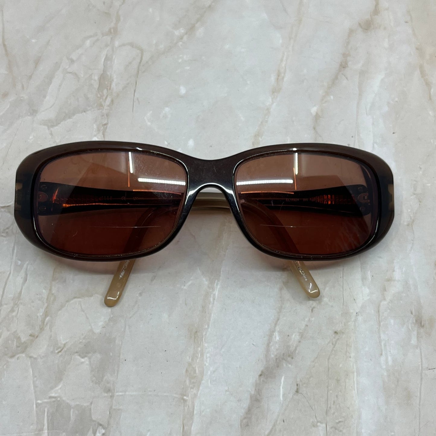 Elle Brown Sunglasses Eyeglasses Frames TE9-G1-9