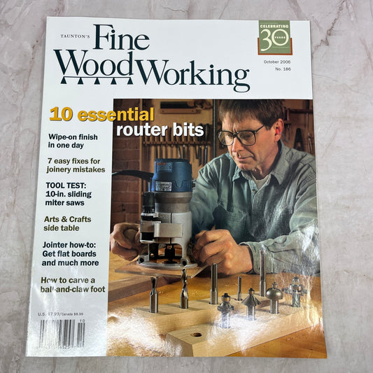Essential Router Bits - Oct 2006 No 186 Taunton's Fine Woodworking Magazine M36