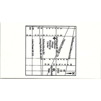 Creative Scrapbooks Ronald F Szymanski Hoffman Estates IL Business Card SC9-B10