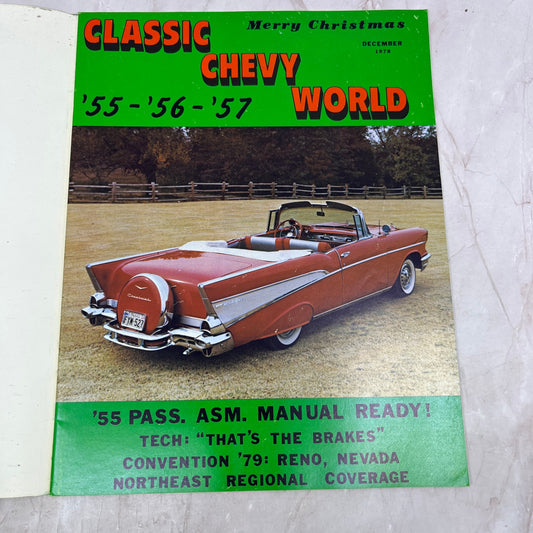 Brake Tech - '55, '56, '57 Classic Chevy World Magazine - Dec 1978 M30