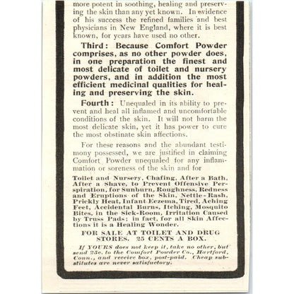 Carter & Holmes Black Silk Neckties Chicago c1905 Original Advertisement AE7-A2