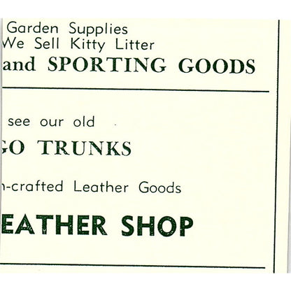 Jess Poling Electric 117 West Elkhorn 1957 Estes Park CO Ad AG4-S10