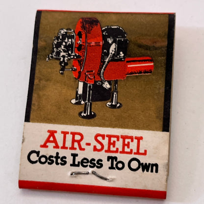 Silent Glow Oil Burner Air-Seel Vintage Matchbook Cover TB8-MB3-6