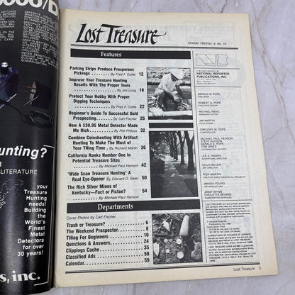 1983 Oct - Lost Treasure Magazine - Treasure Hunting Gold Prospecting M15