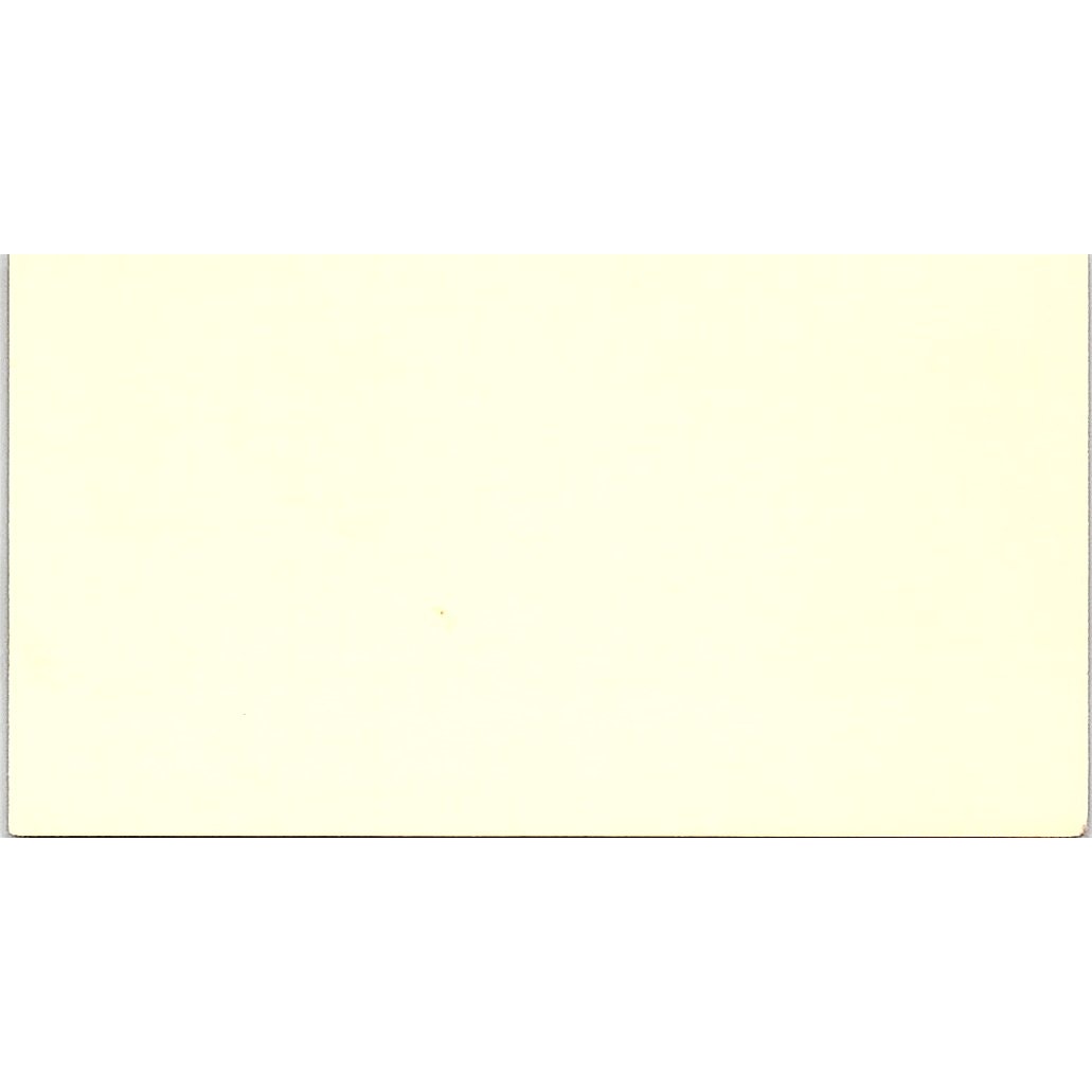 Vic Schweitz US Army Engineer Dist Portland OR Vintage Business Card SD9-B8