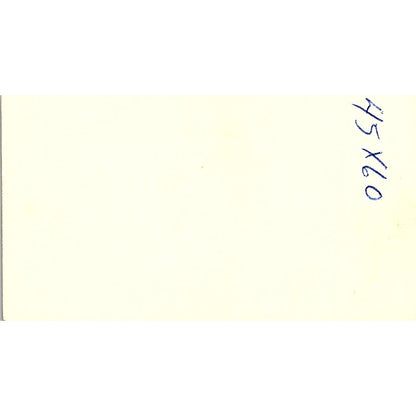 Capt Michael L Martin NauTech Surveyors Houston Vintage Business Card SC9-B4