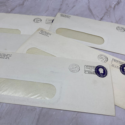 1950s Lot of Alliance Electric Co Philadelphia Postal Cover Envelopes L4-4-18