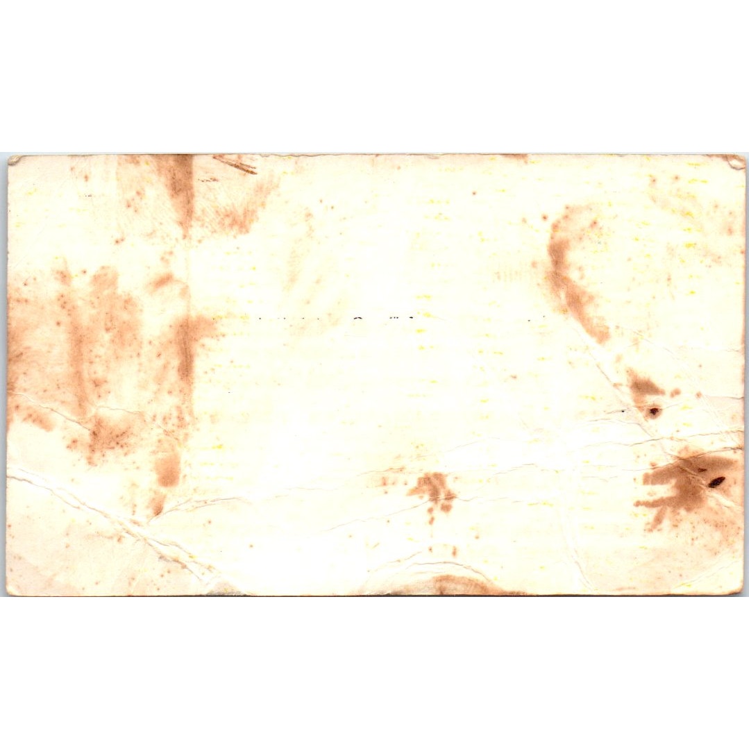 Lederle Lic. Gaspar O. Ordonez C.G. Haseth Panama Vintage Business Card SD8-B16