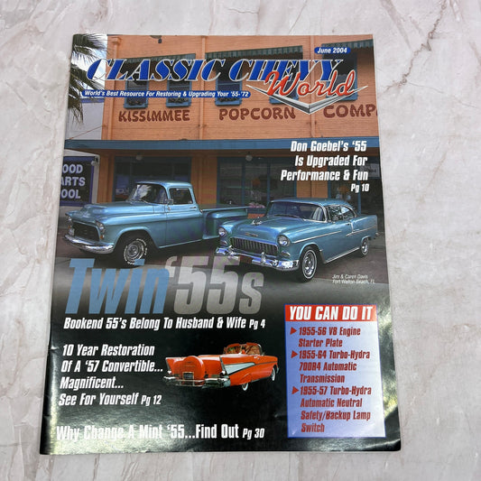 Twin '55s - '55, '56, '57 Classic Chevy World Magazine - June 2004 M29