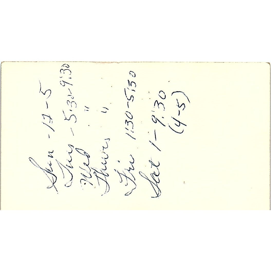 Wolf H Stern Attorney Bellflower CA Vintage Business Card SE3-B12