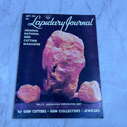 Jugoslavian Purplish-Pink Ruby - Lapidary Journal Magazine - Sep 1969 M26