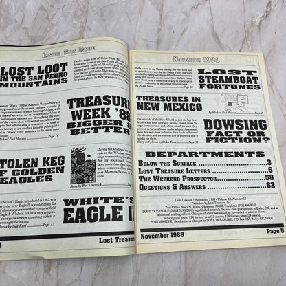 1988 Nov - Lost Treasure Magazine - Treasure Hunting Gold Prospecting M15