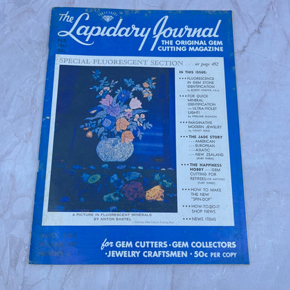 A Picture in Fluorescent Minerals Anton Bastel - Lapidary Journal Feb 1961 M27