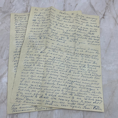 1946 WWII Handwritten Letter Honolulu HI to Minneapolis MN AE3