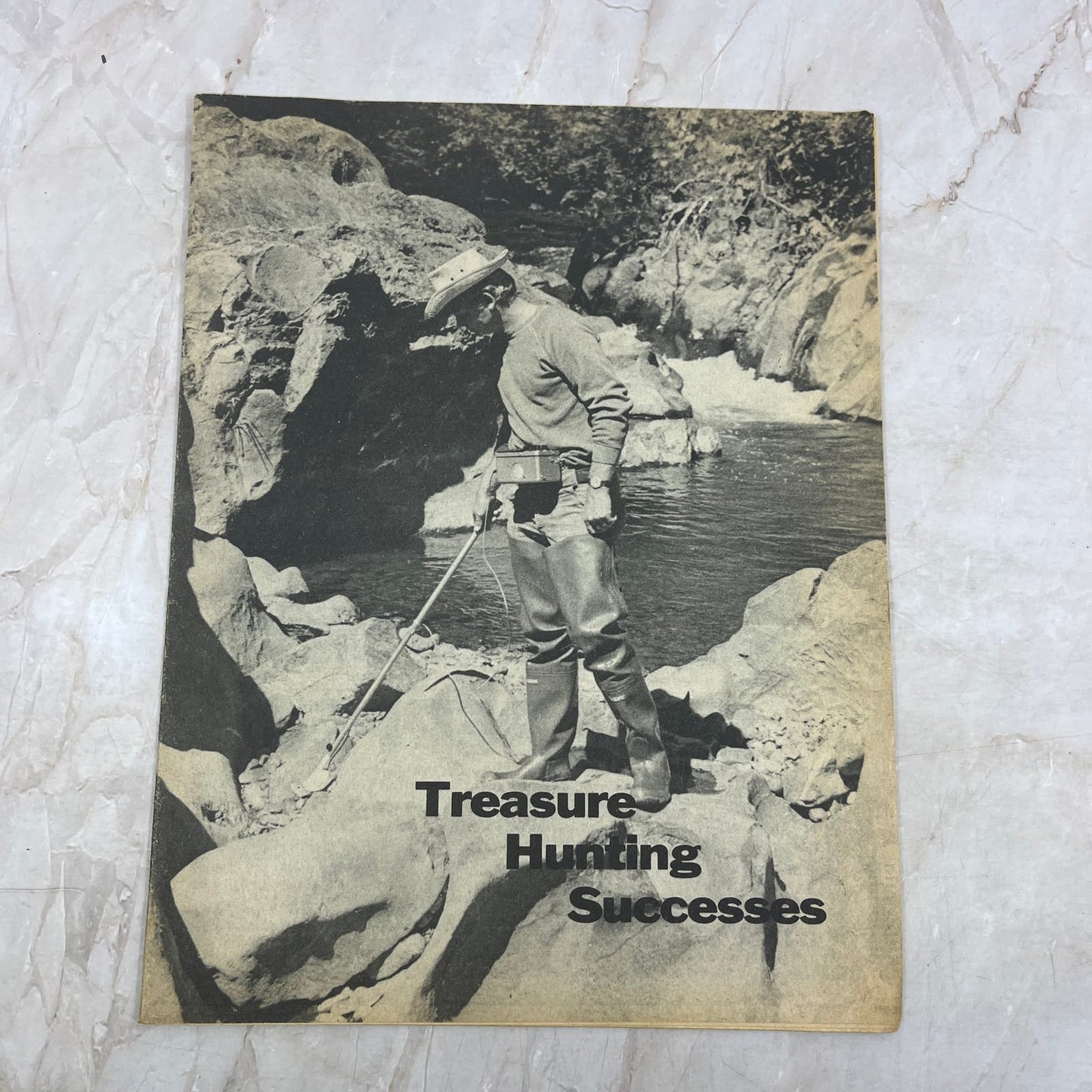 1974 Treasure Hunting Successes Newspaper Don Pepper Hunting Secrets M20