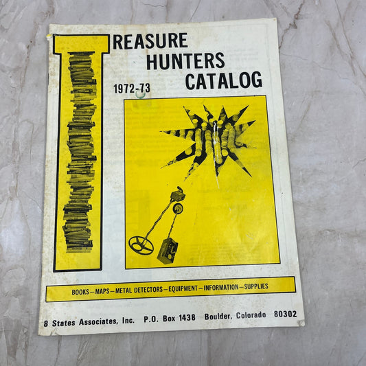 1972-73 Treasure Hunters Catalog -Books Metal Detectors Equipment Supplies M19