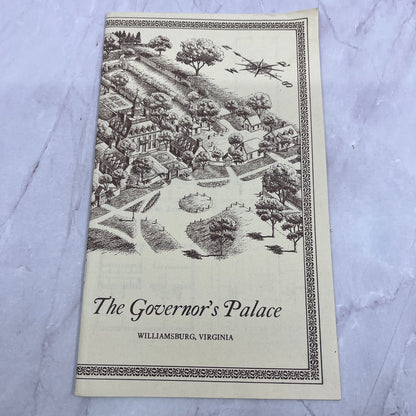 1970s The Governor's Palace Williamsburg VA Travel Guide Book TH2-BO1