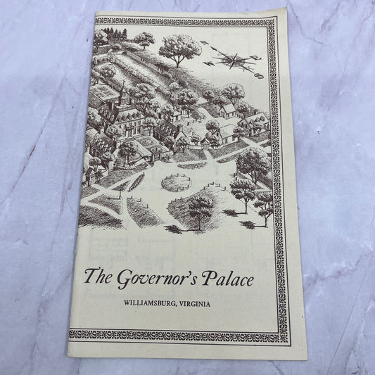 1970s The Governor's Palace Williamsburg VA Travel Guide Book TH2-BO1