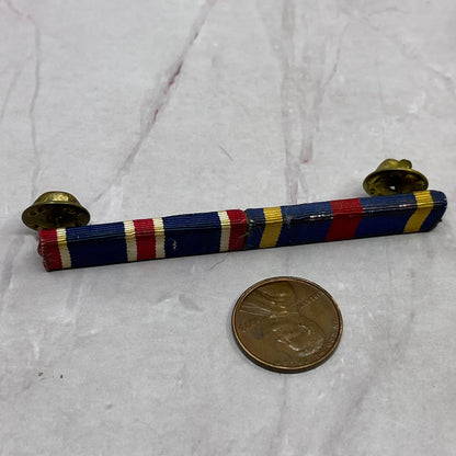 Vintage Military Ribbon Bar Pin Pinback Button SB7-SPB