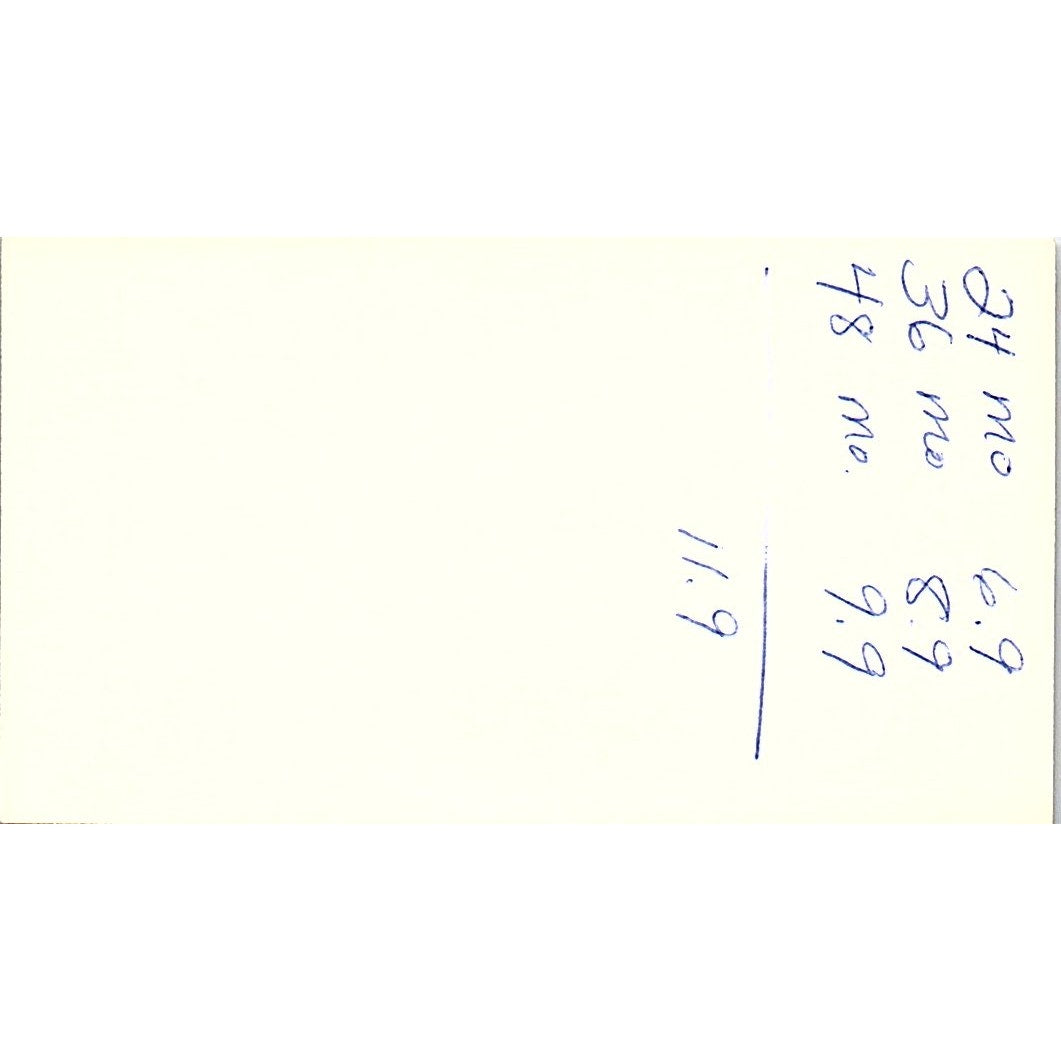 Susan LaCaze Dutch Holland Oldsmobile Baytown TX Vintage Business Card SC9-B5