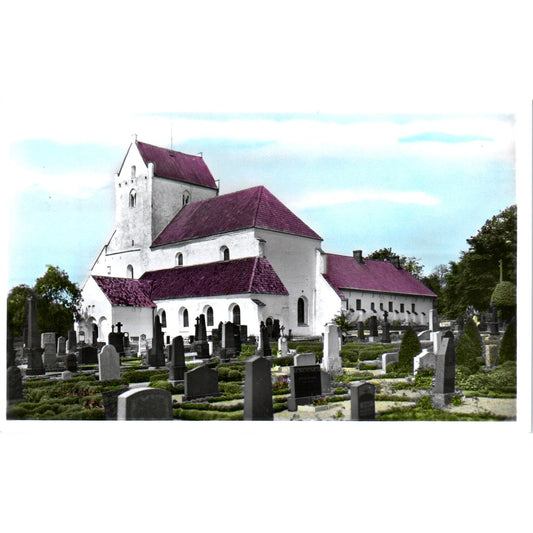 Dalby Church Scania Sweden Dalby Kyrka Vintage Postcard PE3