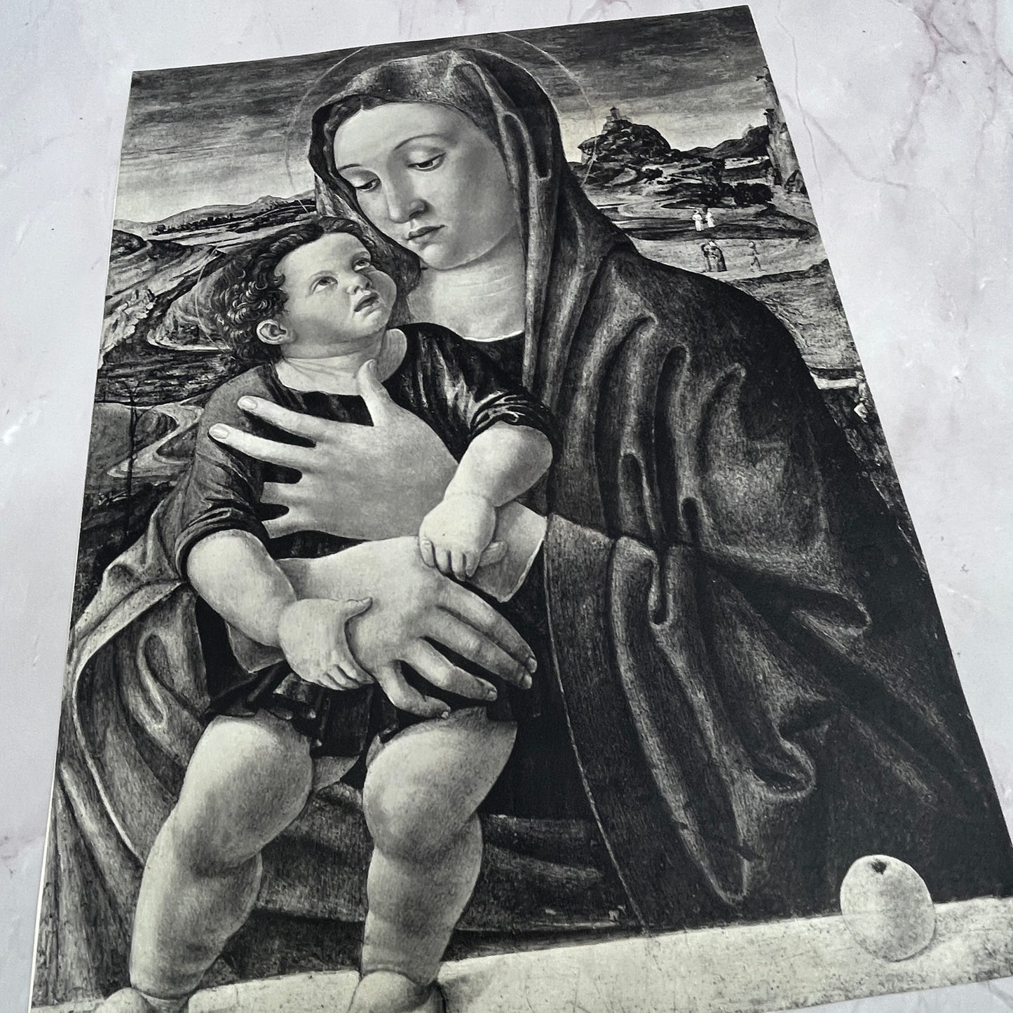 Madonna With Child - Giovanni Bellini 8x11" Art Print V20