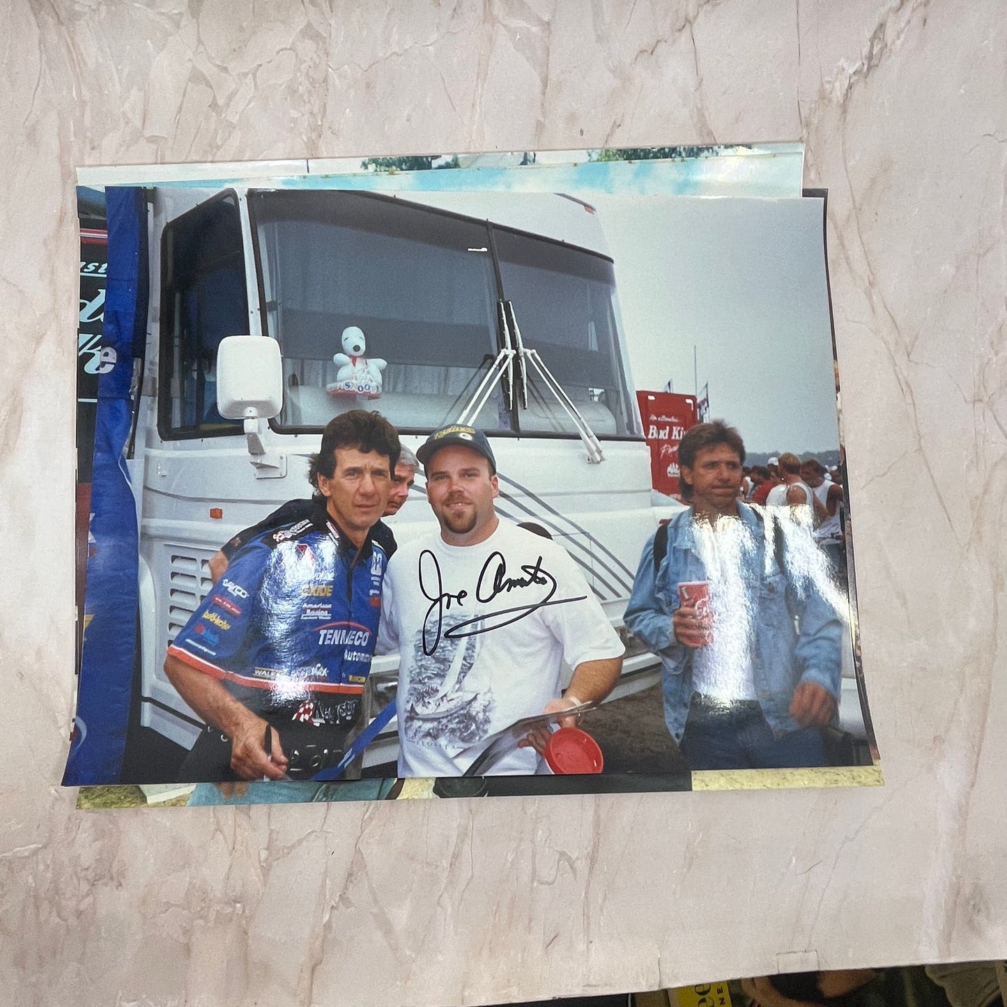 c2000 Lot of 7 Car Auto Racing Photos Nascar Formula 1 - 11x14" FL6-2