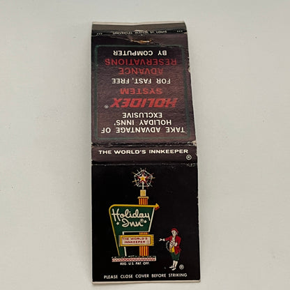 Holiday Inn Holidex System Fort Wayne IN Vintage Matchbook MB59-1