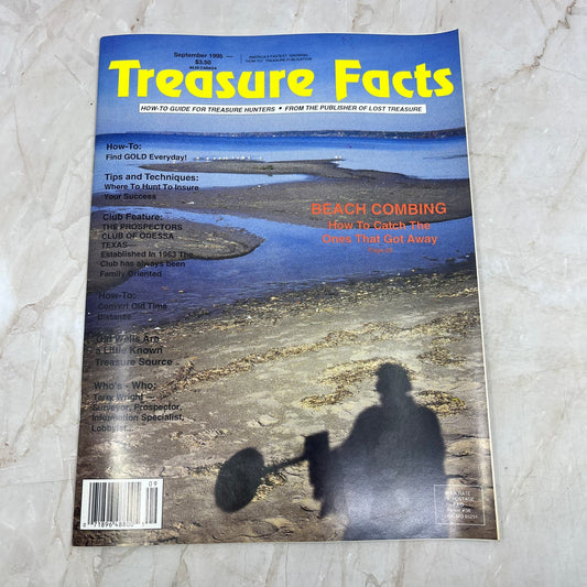 1995 Sept - Treasure Facts Magazine - Treasure Hunting Metal Detecting M17