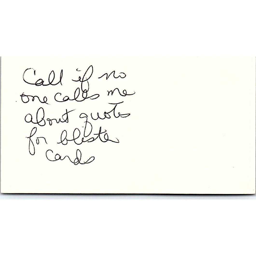 DOT Packaging Group Inc Kendall L Sandquist Batavia IL Business Card SC9-B11