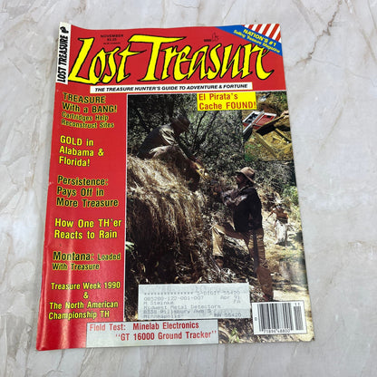 1990 Nov - Lost Treasure Magazine - Treasure Hunting Gold Prospecting M14