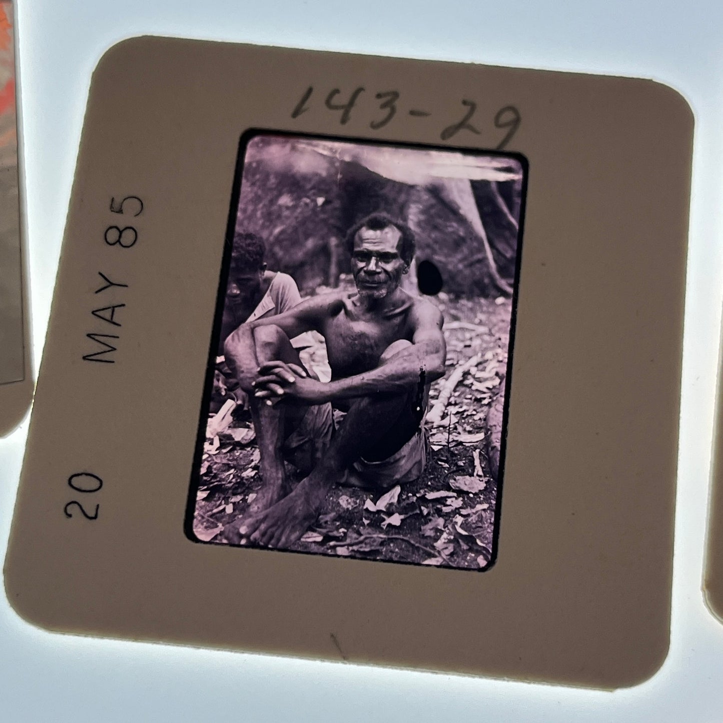 WWII 1944 Large Group of ~39 Slides US Soldier at Sansapor South Pacific TB8-SL1