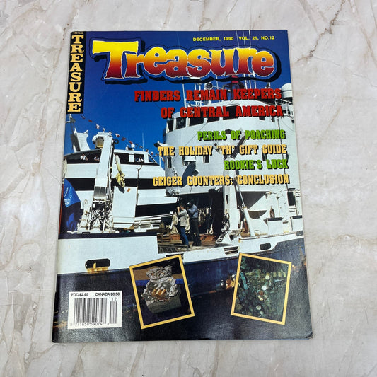 1990 Dec - Treasure Magazine - Treasure Hunting Prospecting Metal Detector M16