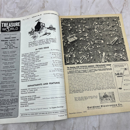 1975 Jan - Long John Latham's Treasure World Magazine - Treasure Hunting M13