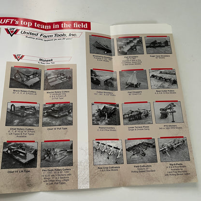 UFT United Farm Tools Inc Vintage Brochure AJ2-H7