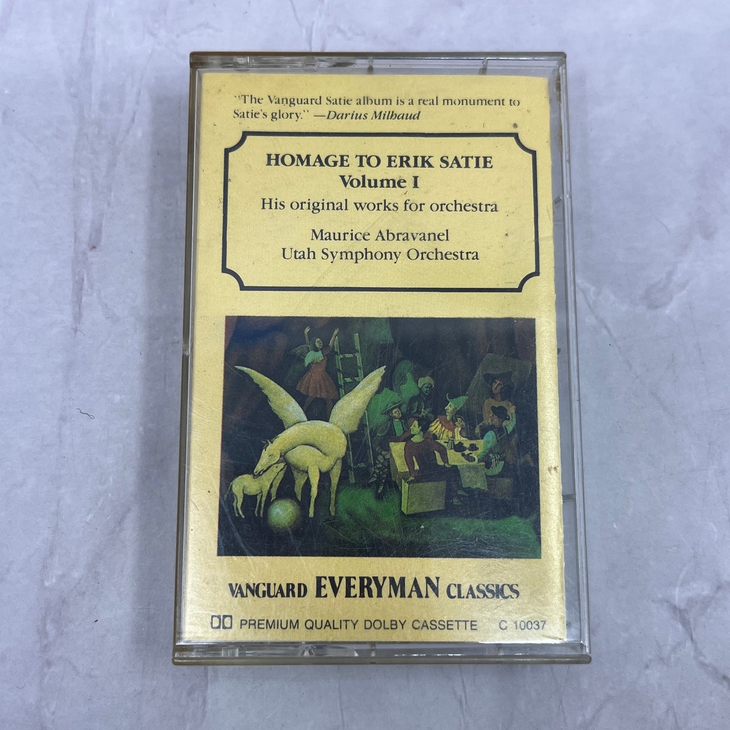 Homage to Erik Satie Original Works for Orchestra - Cassette Tape SB7