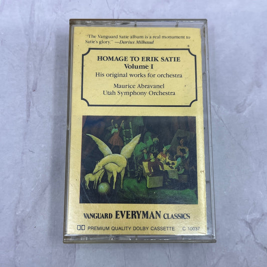 Homage to Erik Satie Original Works for Orchestra - Cassette Tape SB7