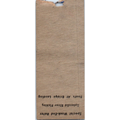Hotel Osceola WI Vintage Matchbook Cover SD2-Y4