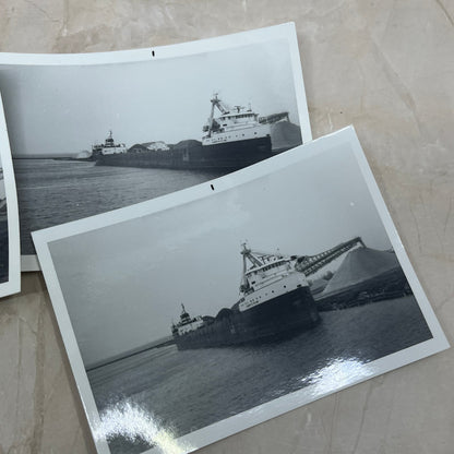 c1977 Photo Lot Str. Joseph S. Young at Marinette & Sailing Ship Caravan TF5-L3