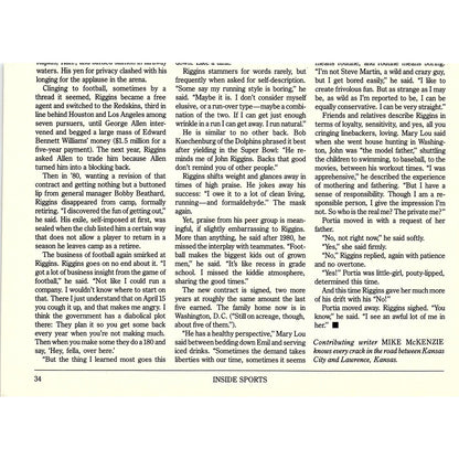 U-Haul L.S. Sam Shoen 5x7" 1983 Ad AF6-17